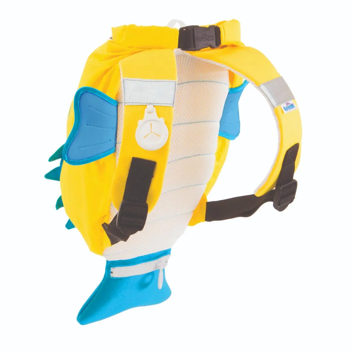 Рюкзак для бассейна и пляжа Рыба-Пузырь (желтый) - фото