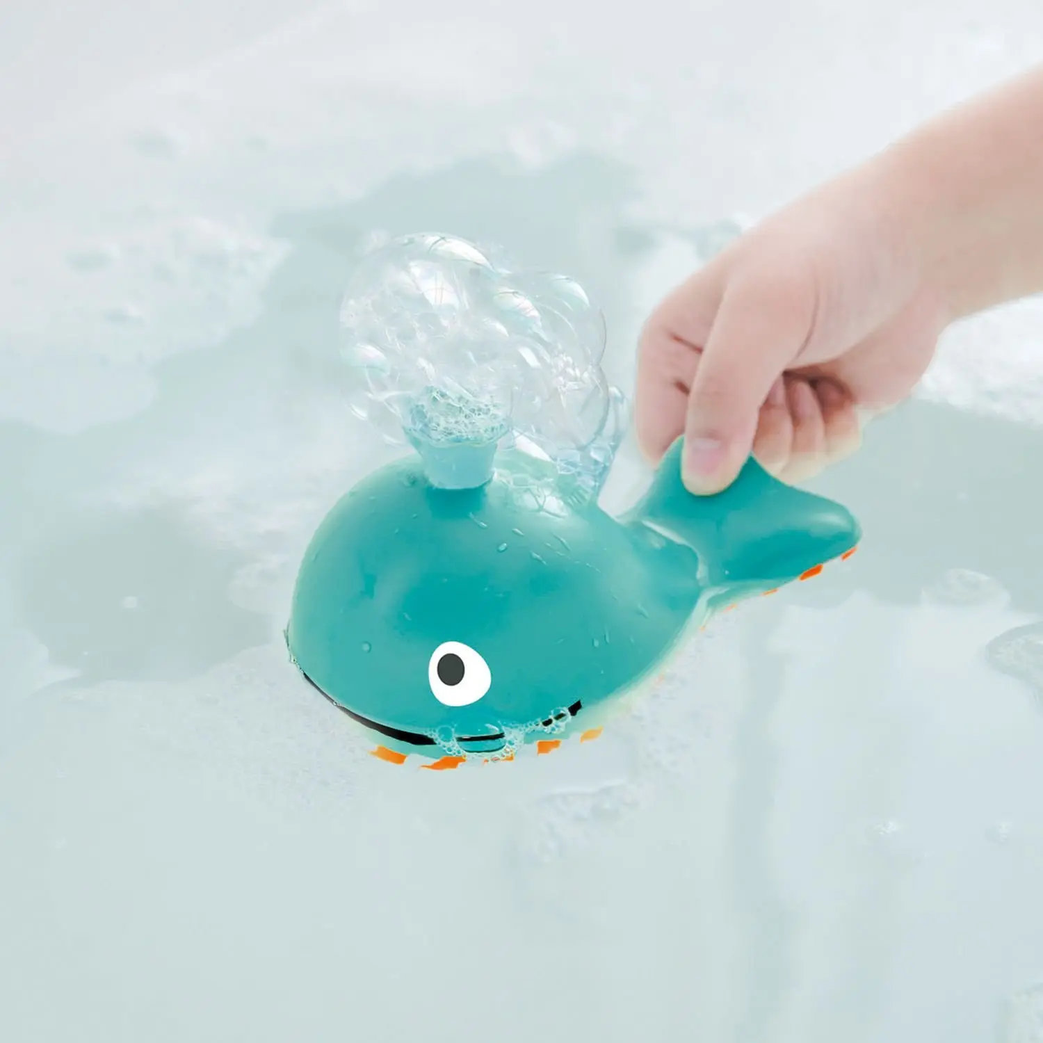 Игрушка для купания Кит пускающий пузырьки - фото