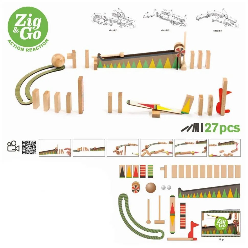 Конструктор Zig&Go, 27 деталей - фото