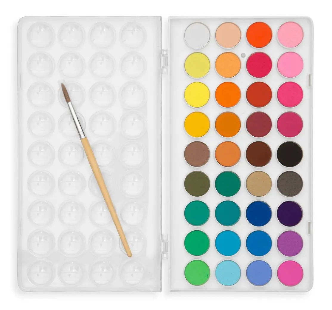 Краски Набор акварельных красок, 36 цветов - фото
