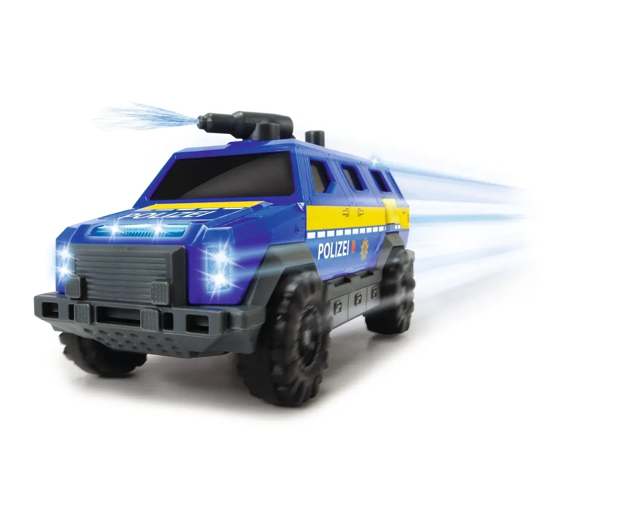Машинка полицейский внедорожник (свет, звук, водяной насос) - фото