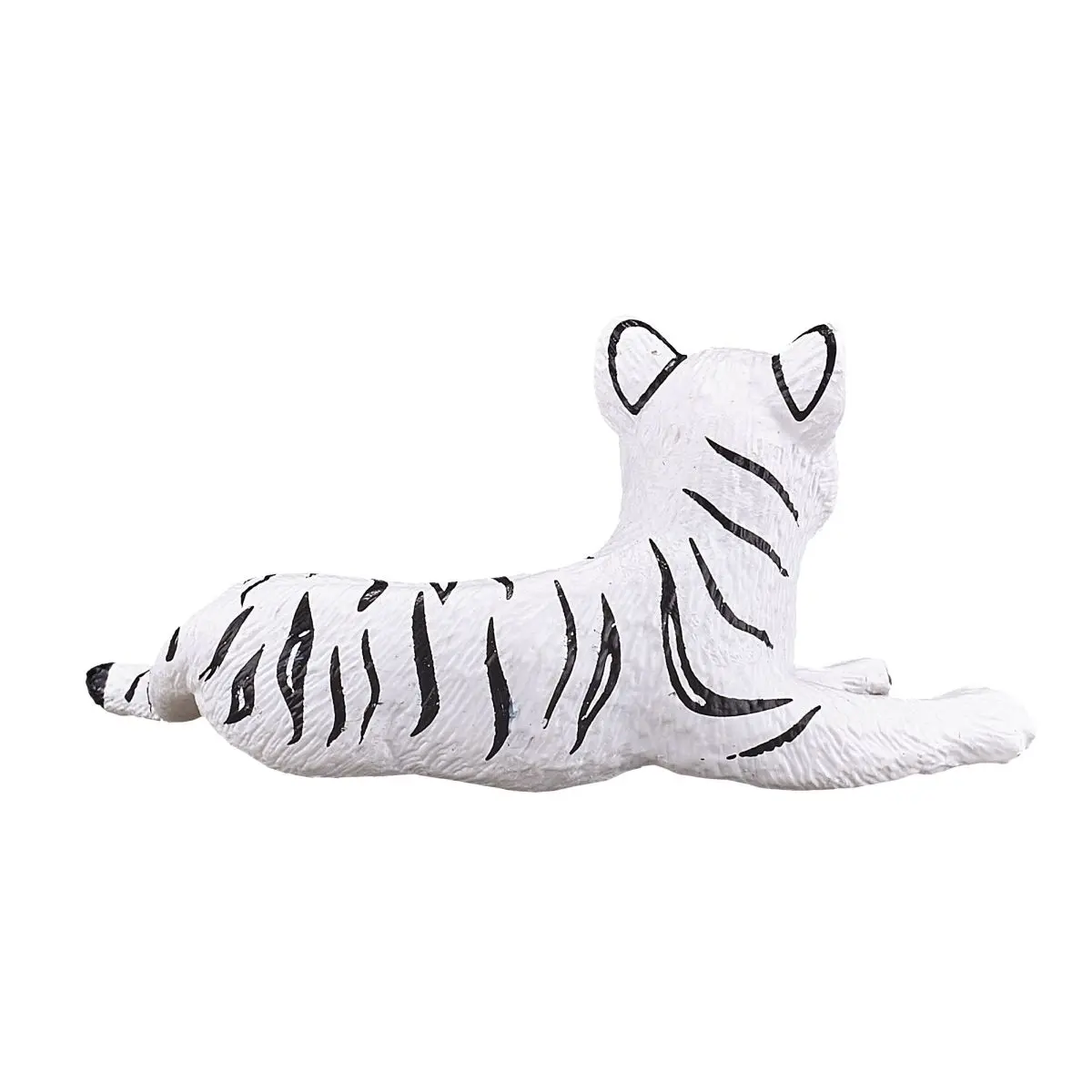 Белый тигренок - фото