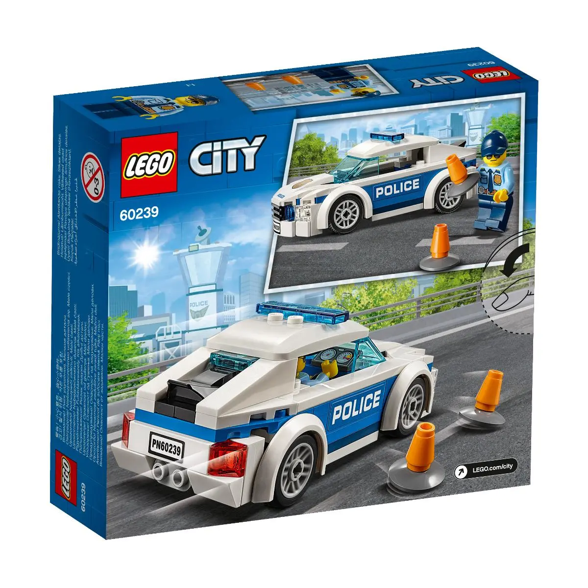 City Автомобиль полицейского патруля - фото