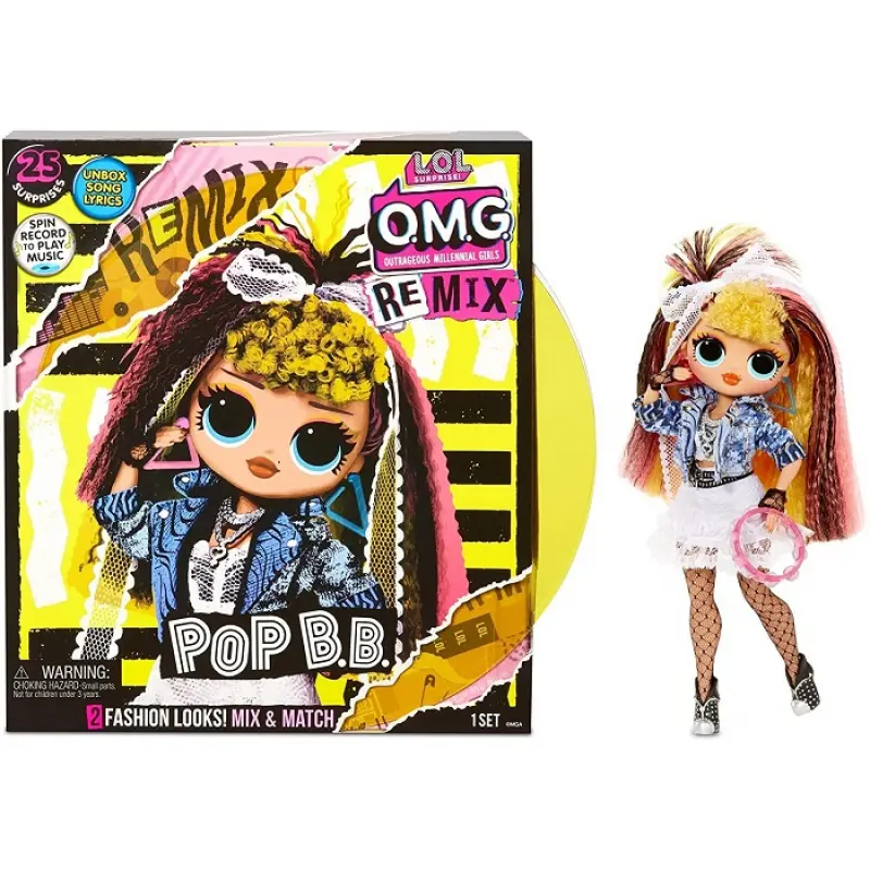 Кукла OMG Remix - Pop B.B. - фото