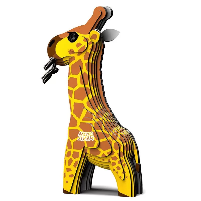 Сборная 3D игрушка "Жираф" - фото