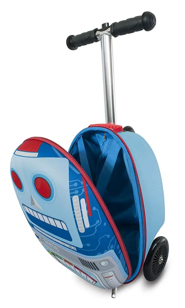 Самокат-чемодан Sparky The Robot 15" Mini - фото