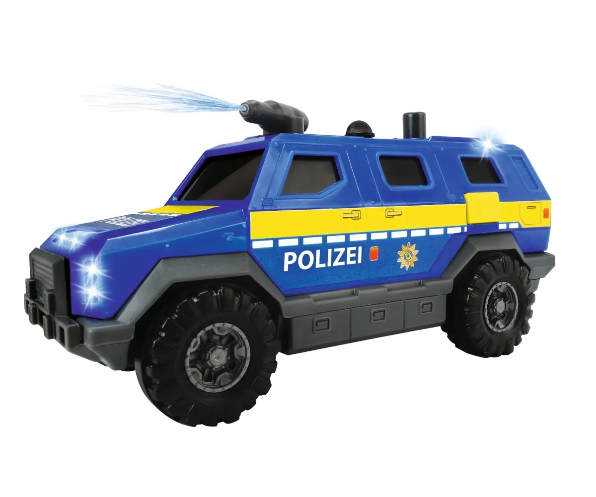 Машинка полицейский внедорожник (свет, звук, водяной насос) - фото
