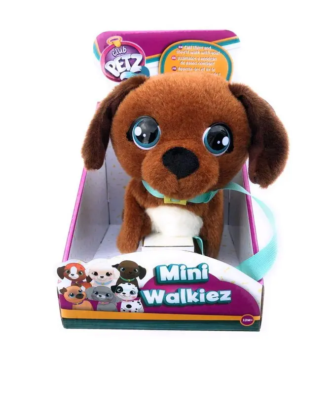 Интерактивный щенок Mini Walkiez Chocolab - фото