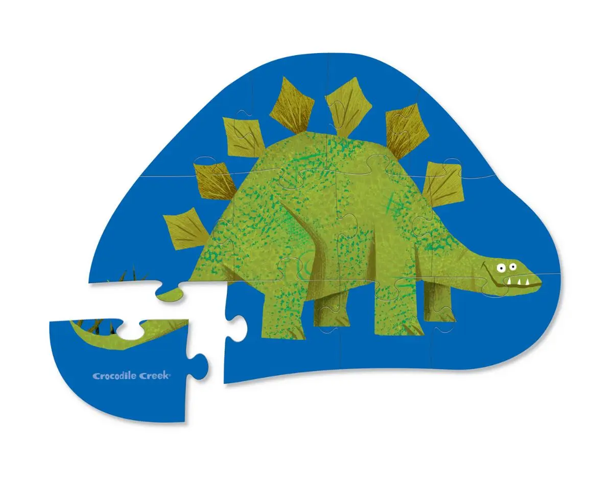 Пазл "Стегозавр" (12 дет.) - фото