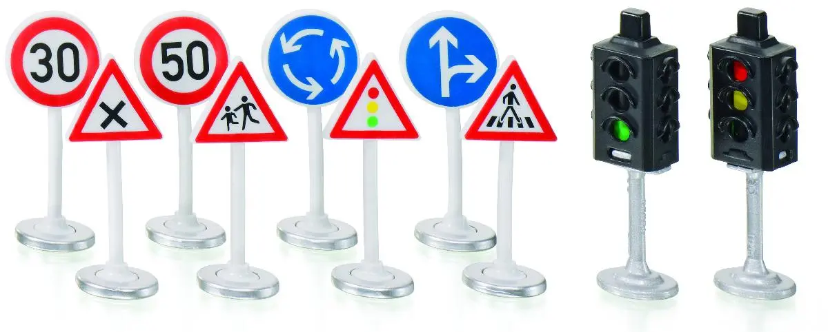 Светофоры и дорожные знаки - фото
