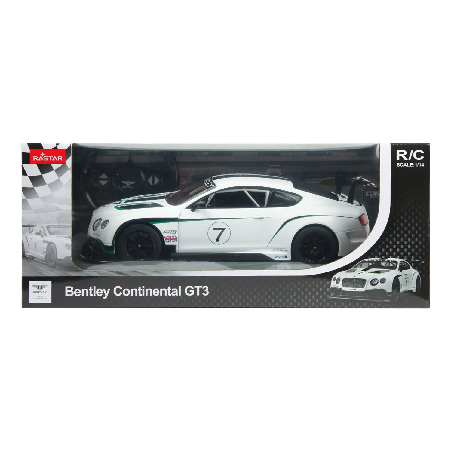 Машина р/у 1:14 Bentley Continental GT3 - фото