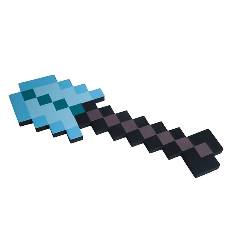 Minecraft 8Бит Лопата Алмазная 45 см - фото