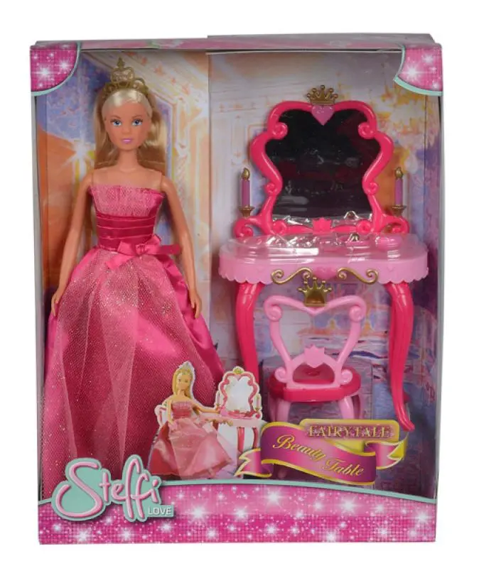 Кукла Штеффи принцесса и столик - фото