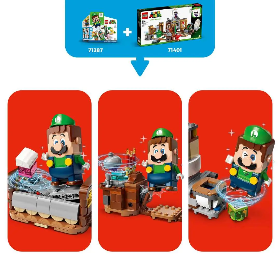 Super Mario Дополнительный набор "Luigi’s Mansion™: призрачные прятки" - фото