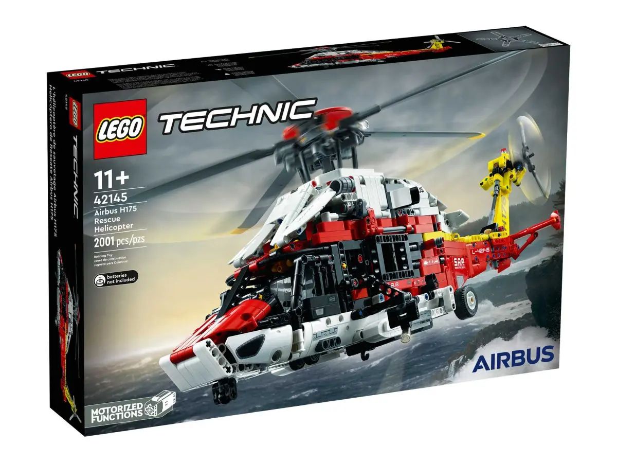 Пластмассовые конструкторы Technic Спасательный вертолет Airbus H175 - фото