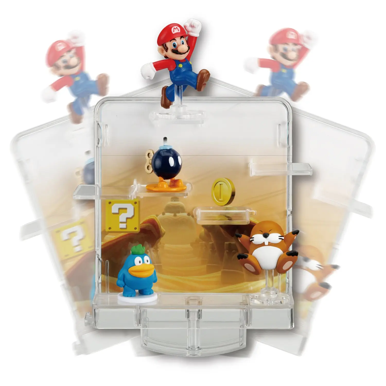 Настольная игра Super Mario "Уровень в пустыне" - фото