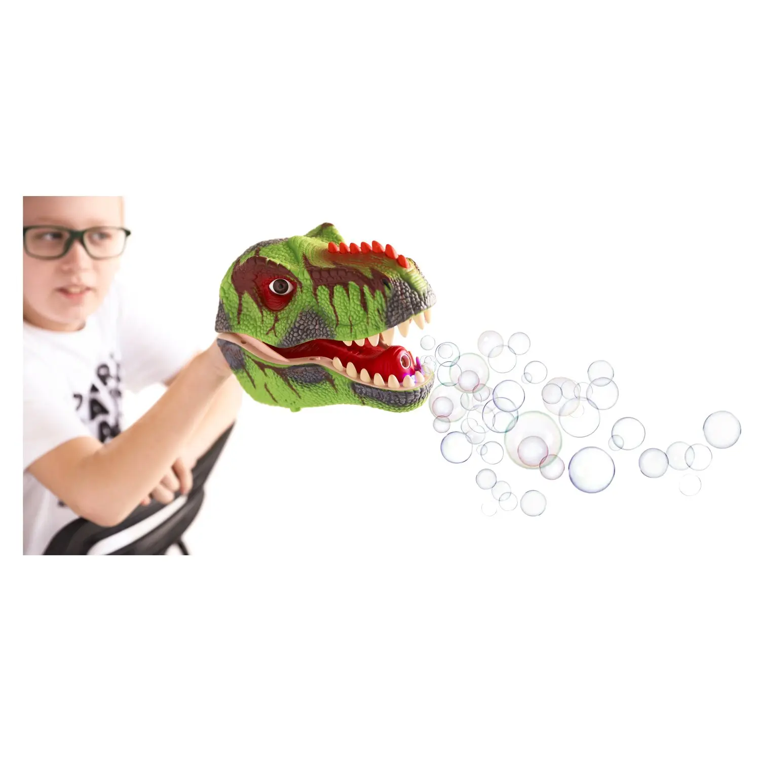 Генератор мыльных пузырей Тираннозавр - фото