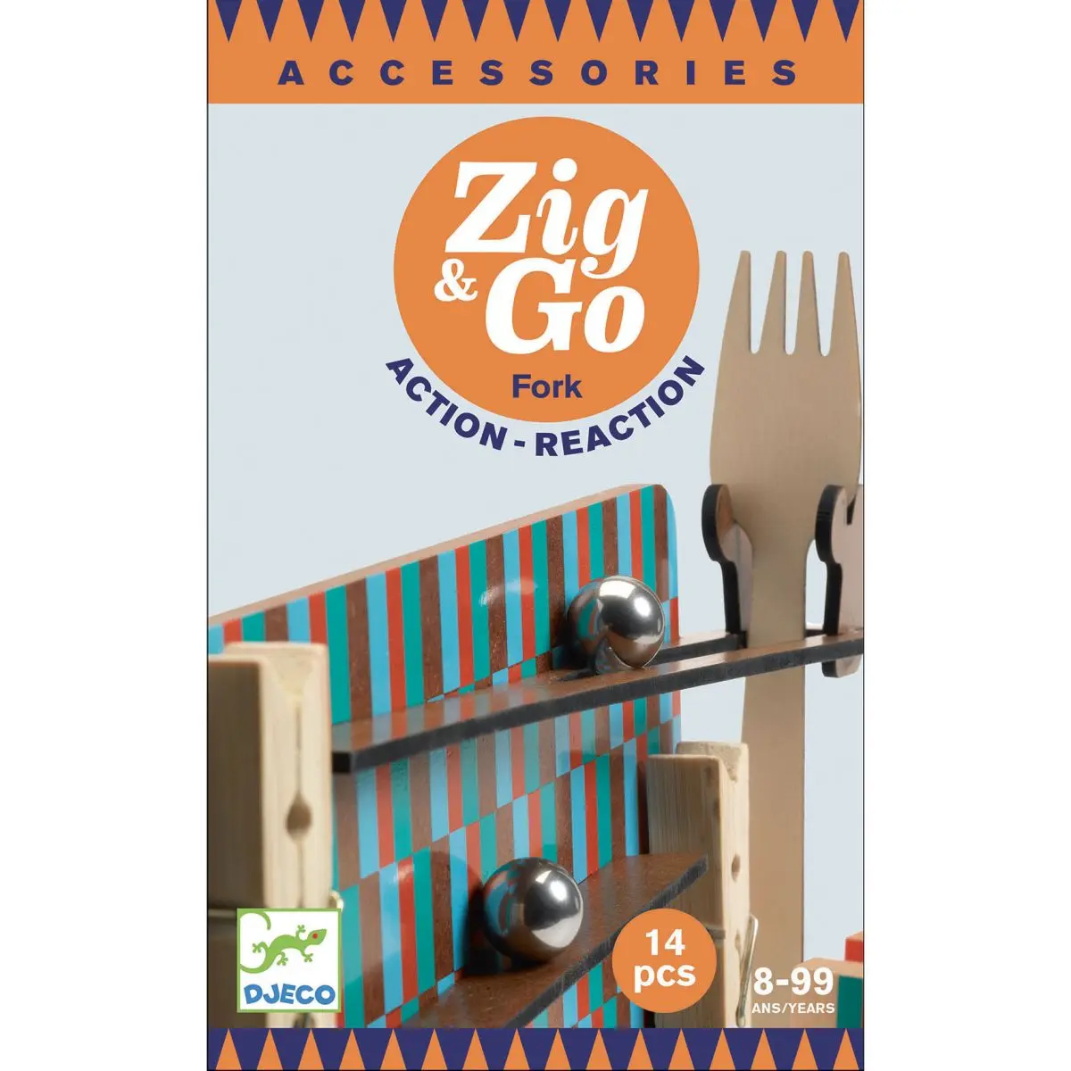 Конструктор Zig&Go, дополнительный набор 14 деталей - фото