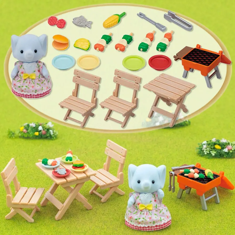 Пикник с барбекью для друзей - фото