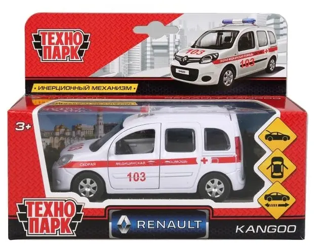 Машина Renault Kangoo Скорая - фото