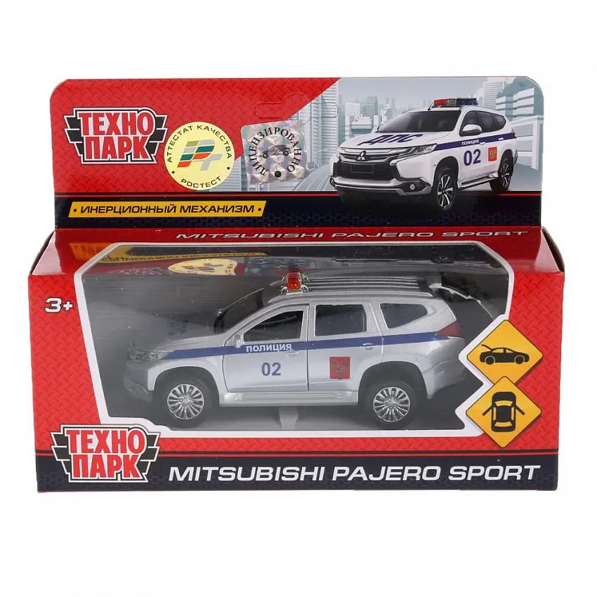 Машина Mitsubishi Pajero Sport Полиция - фото