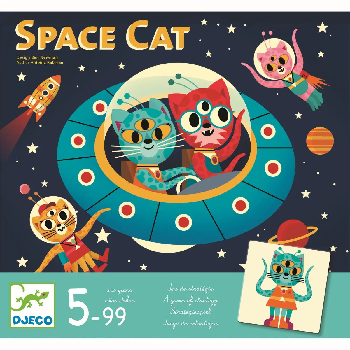 Настольная игра "Коты в космосе" - фото