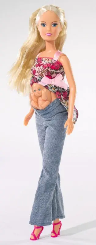 Кукла Штеффи беременная - фото