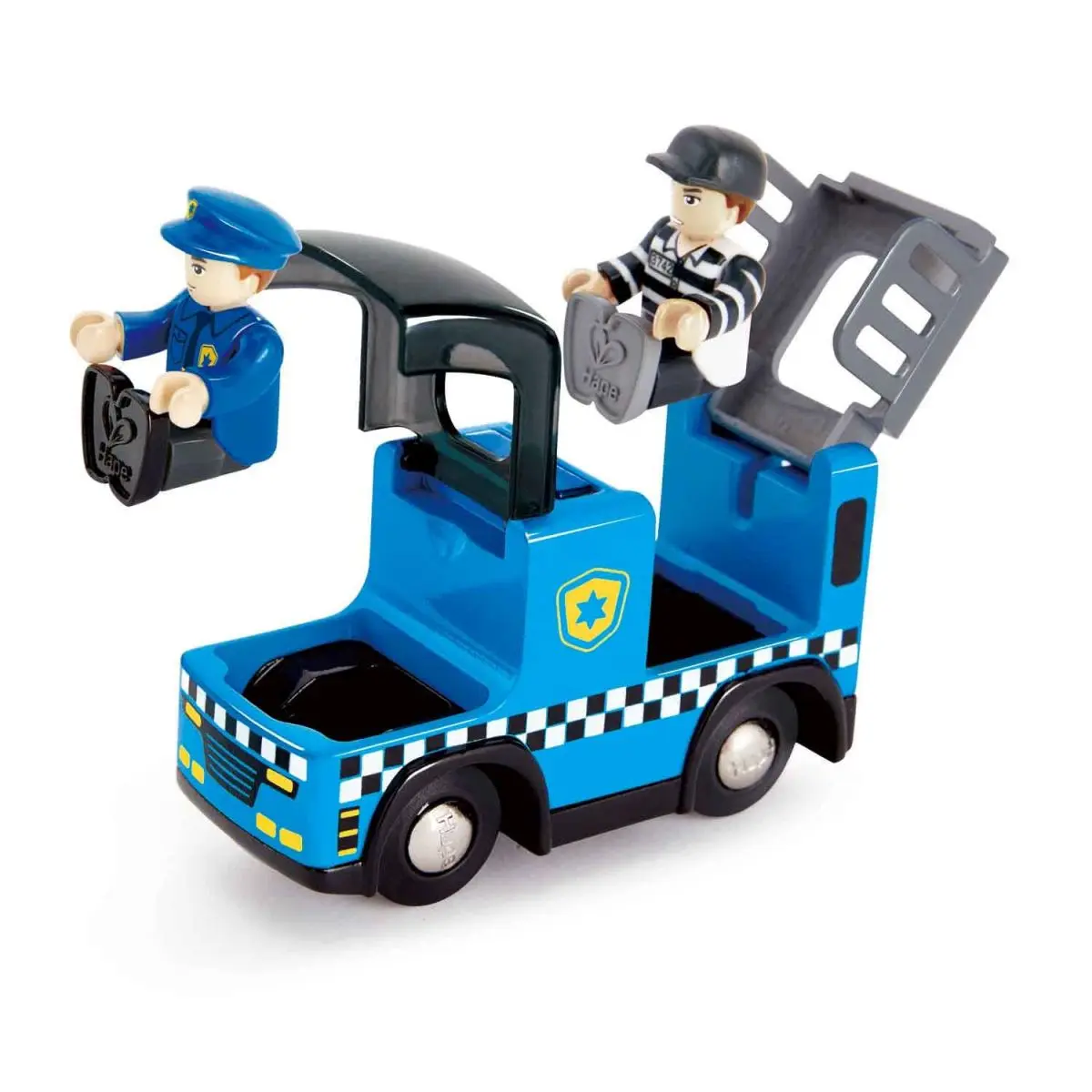 Полицейская машина с сиреной - фото