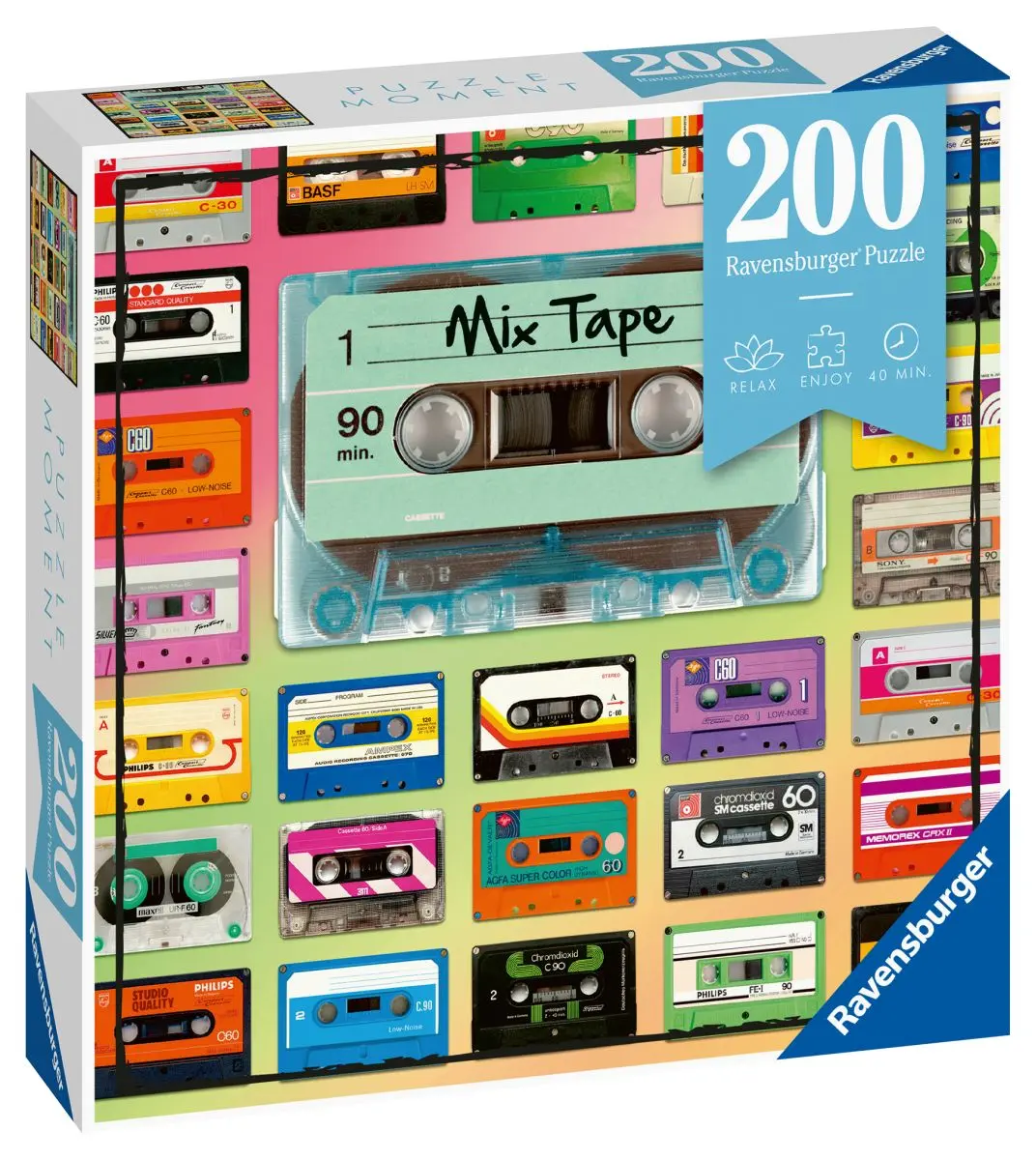 Пазл "Микс кассет" (200 эл.) - фото