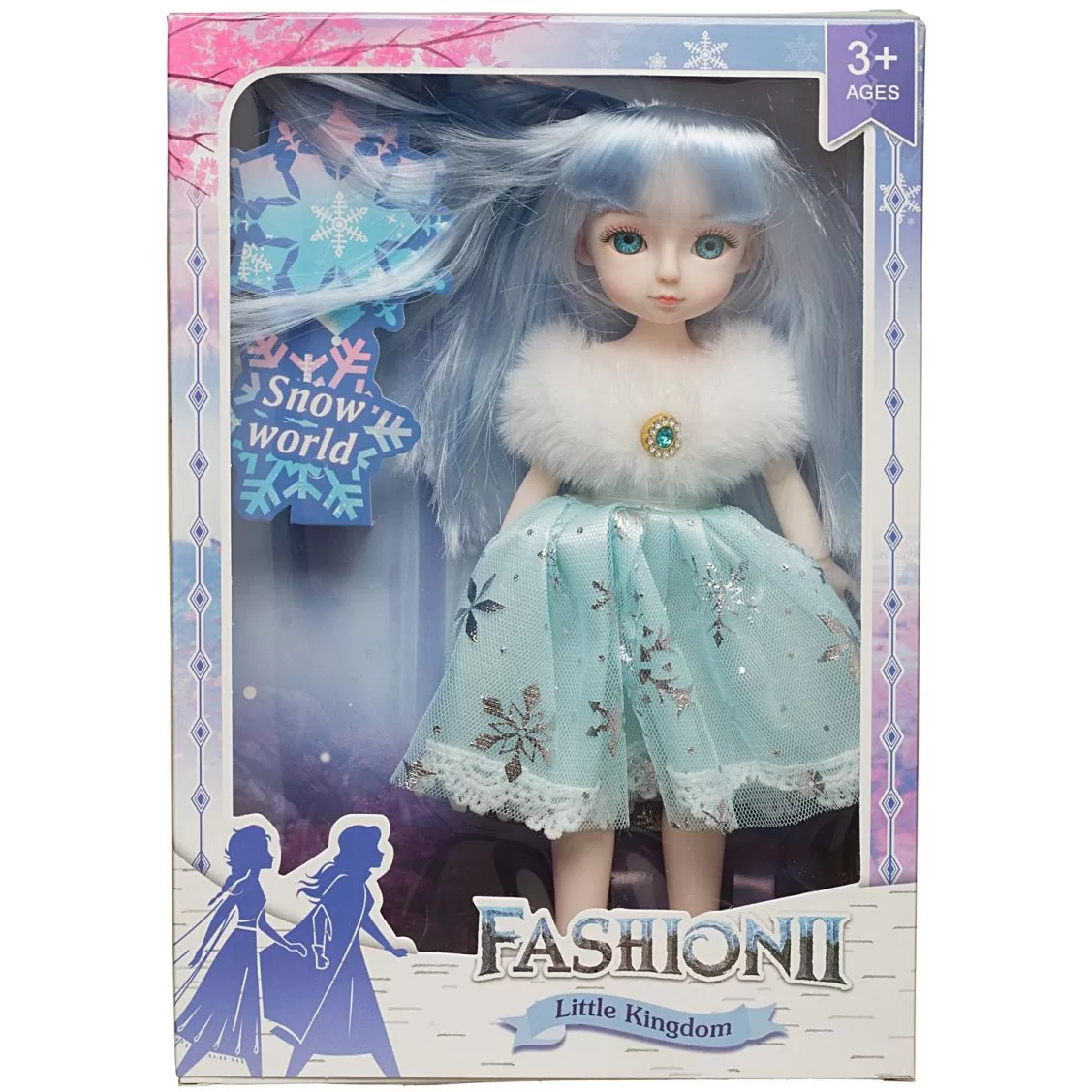 Кукла "Зимняя принцесса" - фото