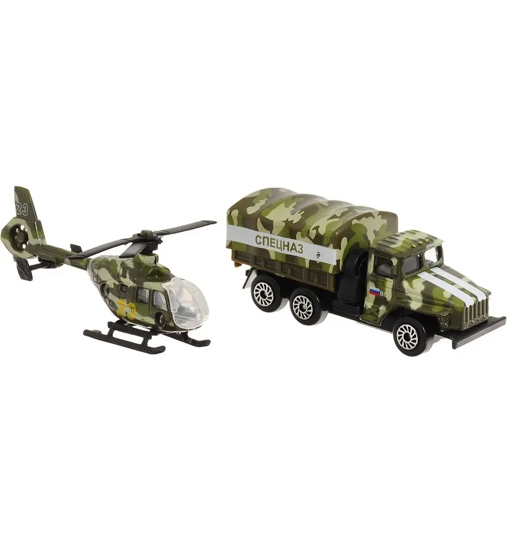Набор из 2-х моделей Военная техника - фото