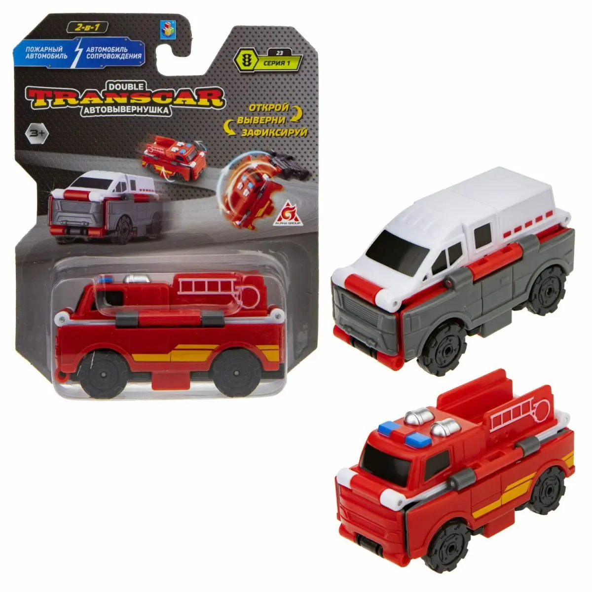 Transcar Double Пожарный автомобиль - Траспортная полиция