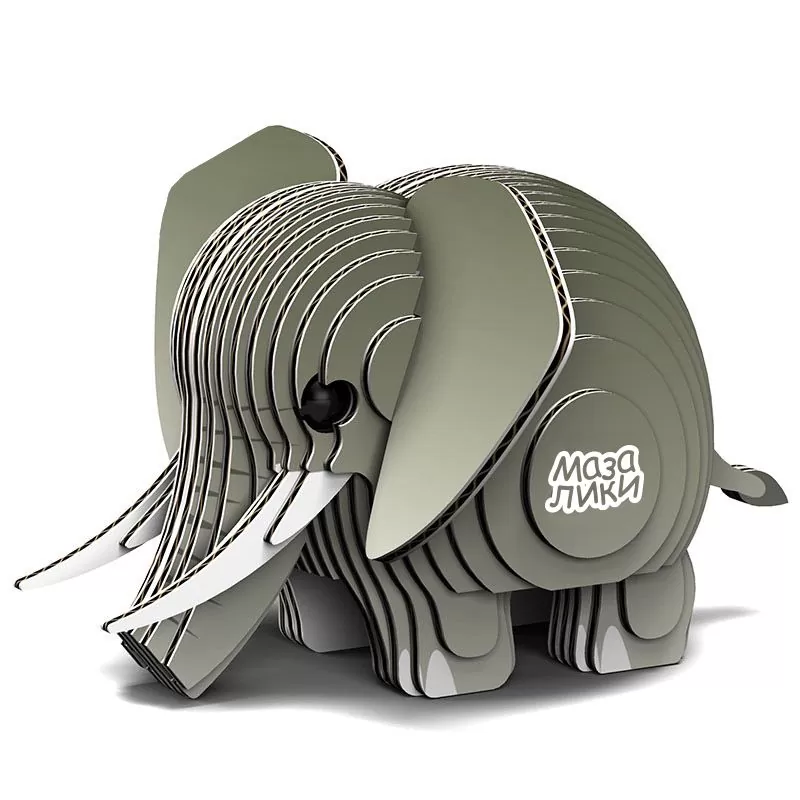 Сборная 3D игрушка "Слон"