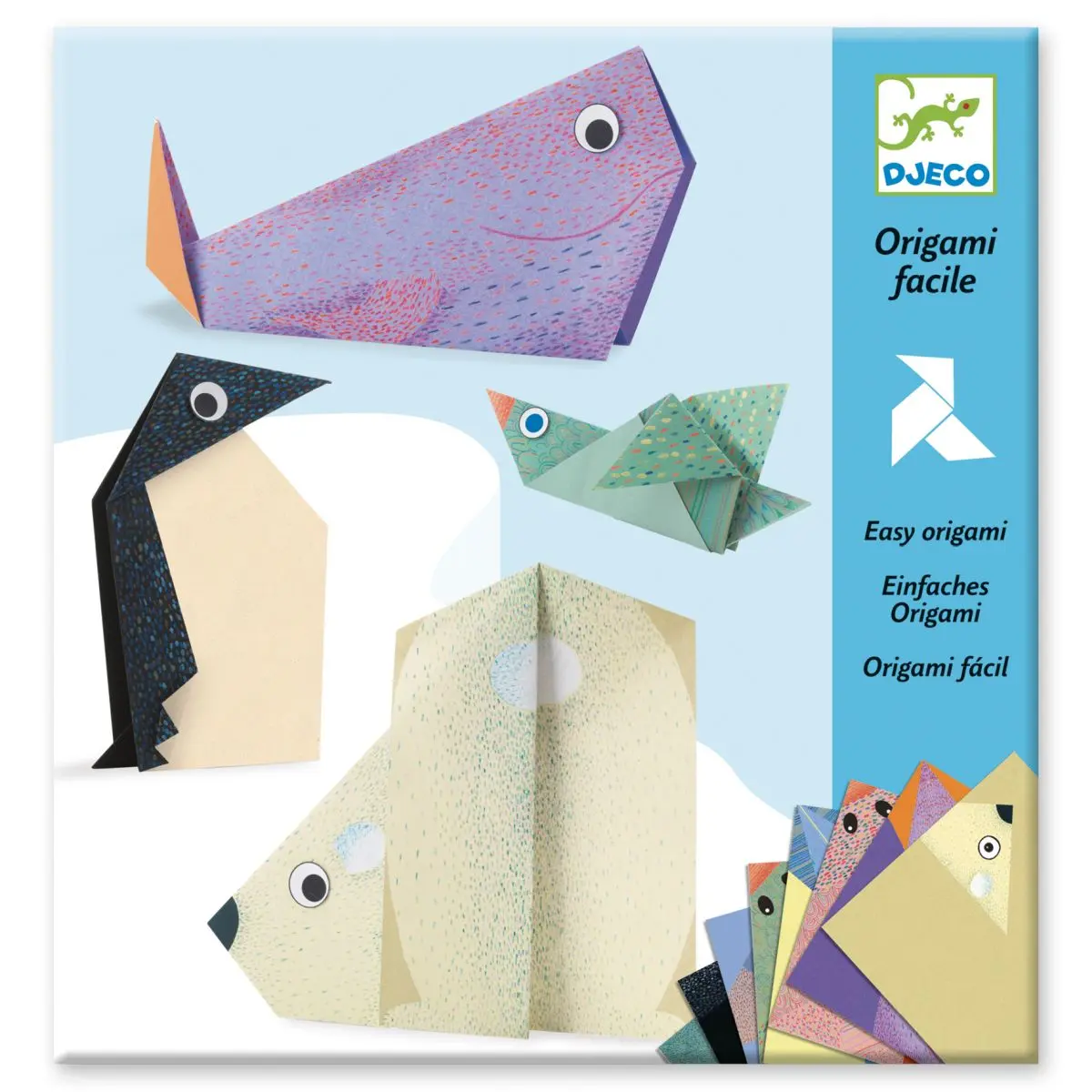 Оригами "Полярные животные" - фото