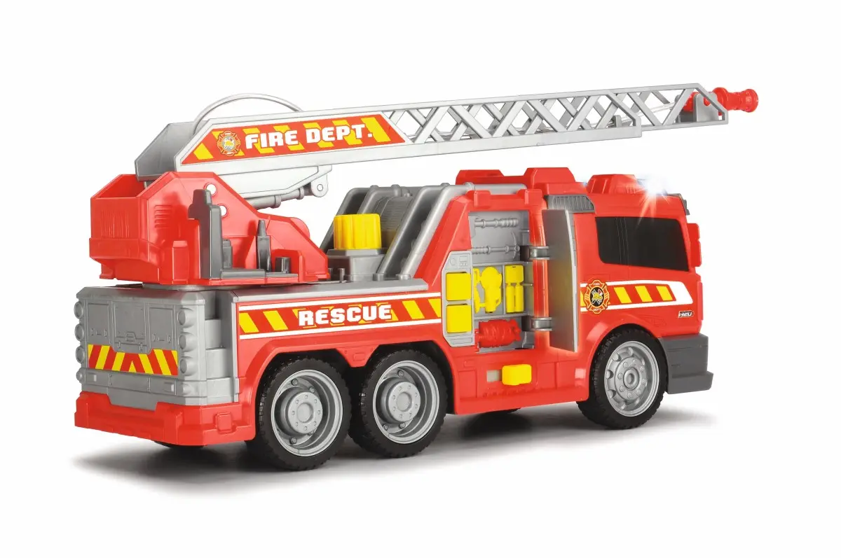 Пожарная машинка "Fire Dept" (свет, звук, водяной насос) - фото