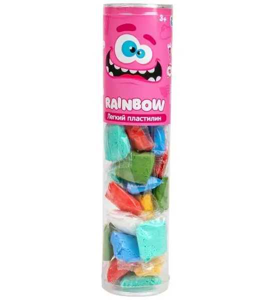 Легкий пластилин Rainbow max - фото