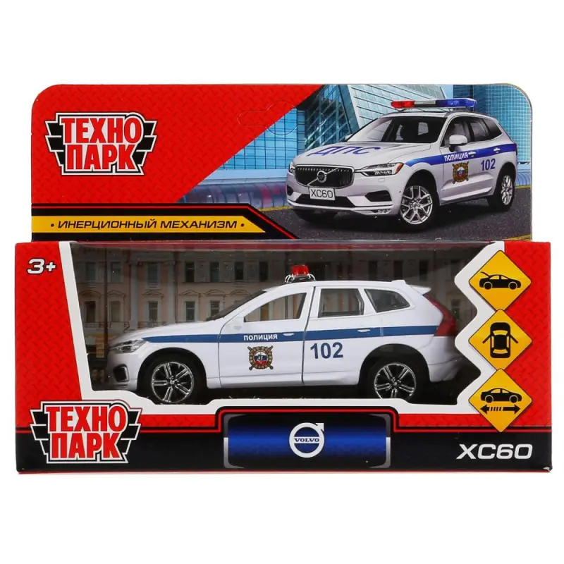 Машина Volvo XC60 R-design Полиция - фото