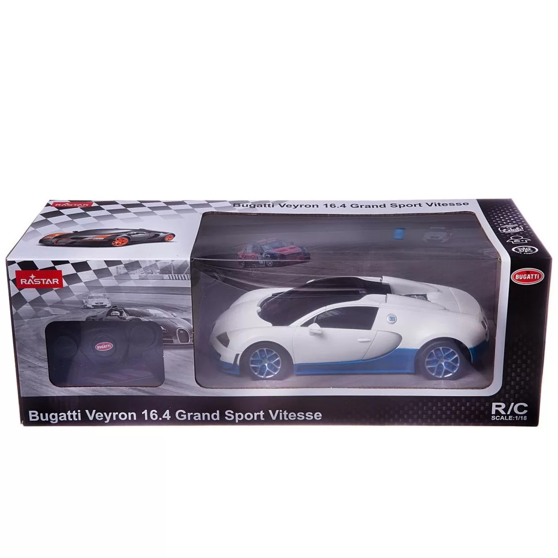 Машина р/у 1:18 Bugatti Veyron Grand Sport Vitesse - фото