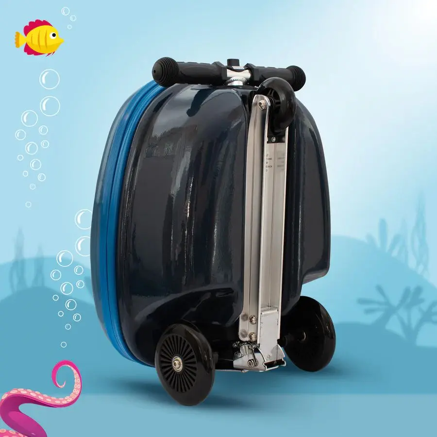 Самокат-чемодан Акула Сторми - фото