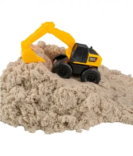 Набор песка с машинкой - фото