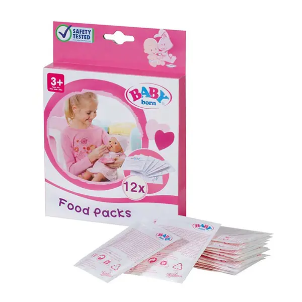 Baby Born Детское питание (12 пакетиков)