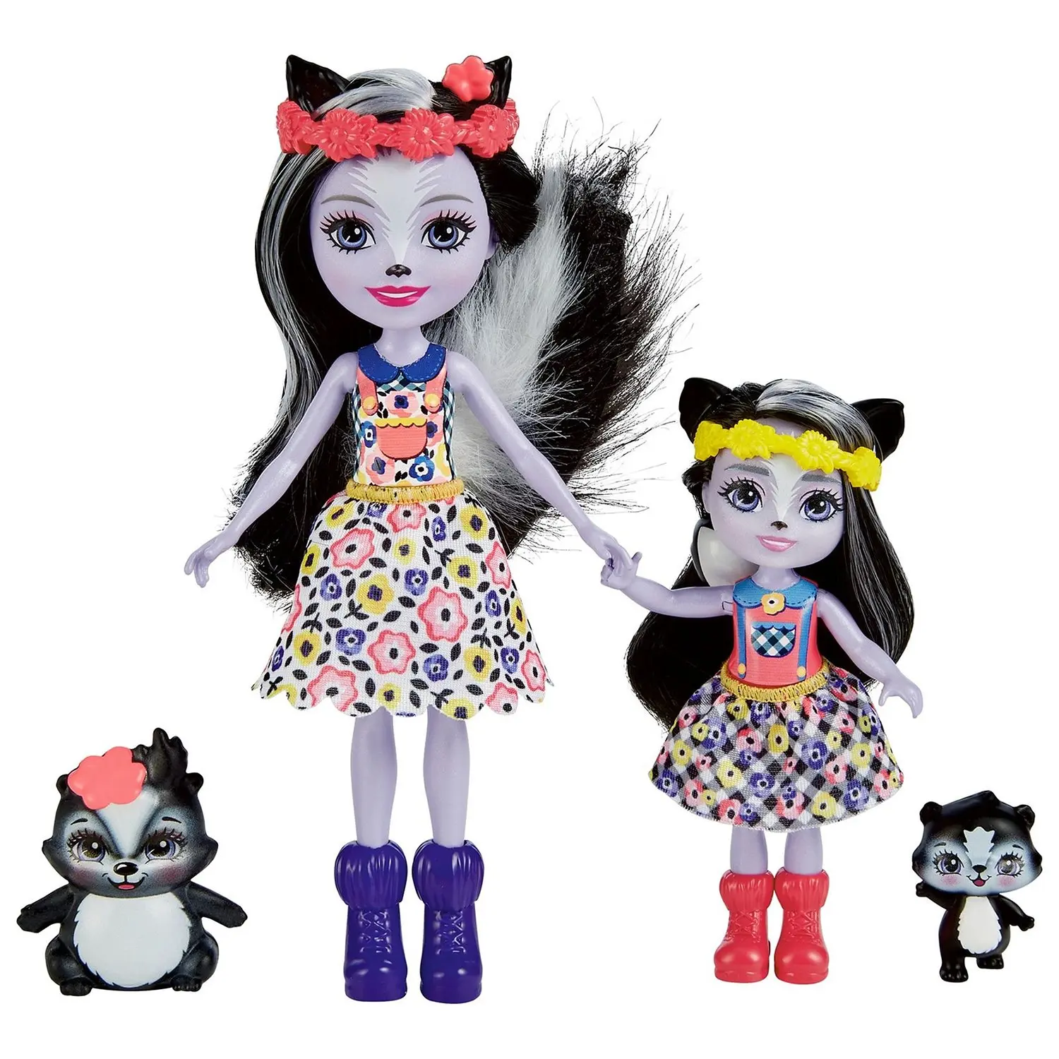 Куклы Игровой набор "Сейдж Скунси с сестричкой и питомцами" - фото