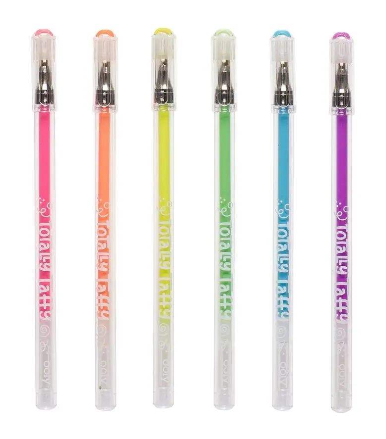 Фломастеры, карандаши, ручки Набор ароматических гелевых ручек, 6 цветов - фото