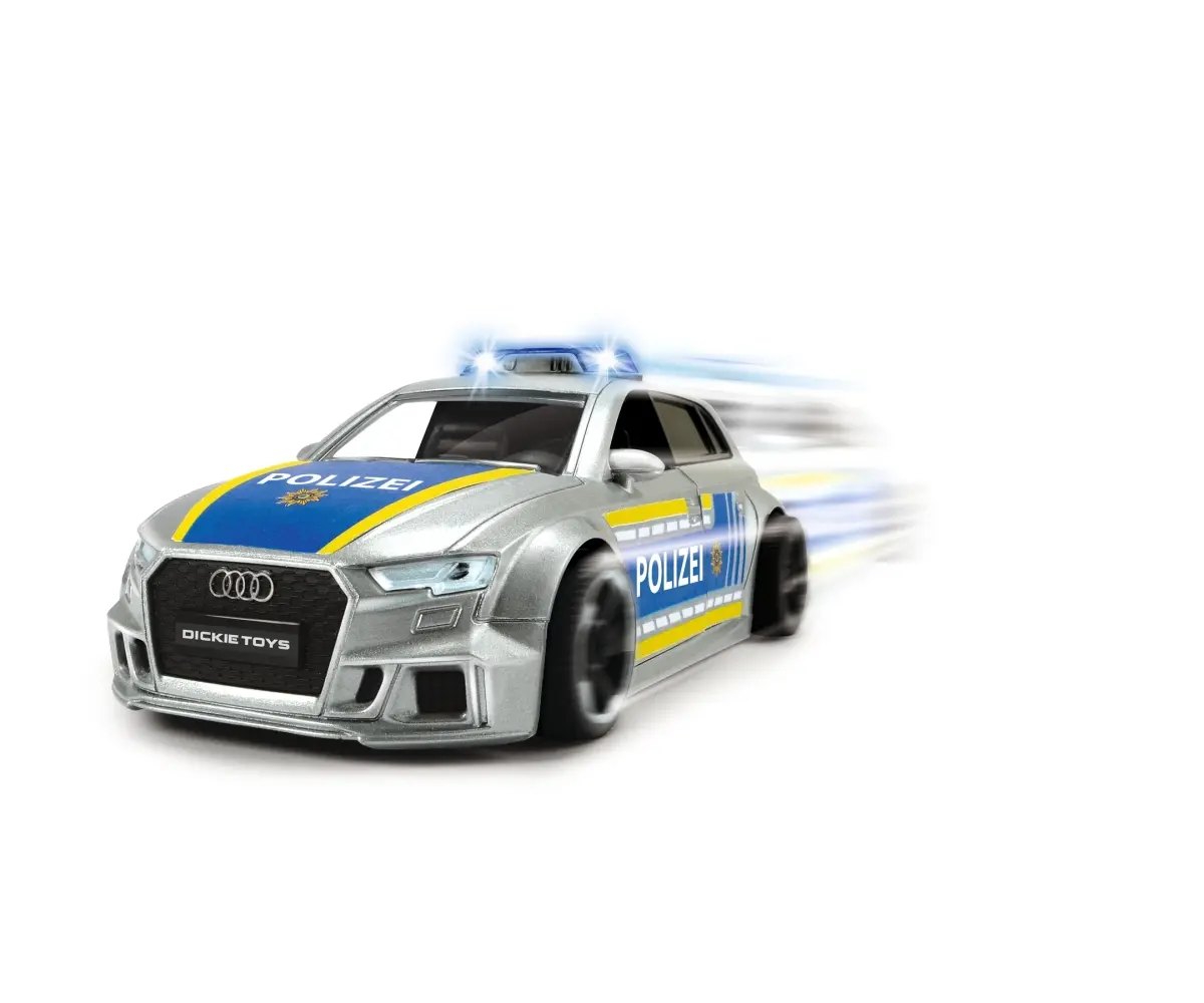 Полицейская машинка Audi RS3 (свет, звук, акс.) - фото