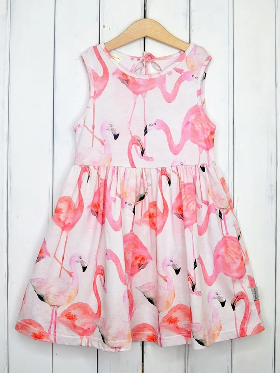 Платье "Фламинго" - фото