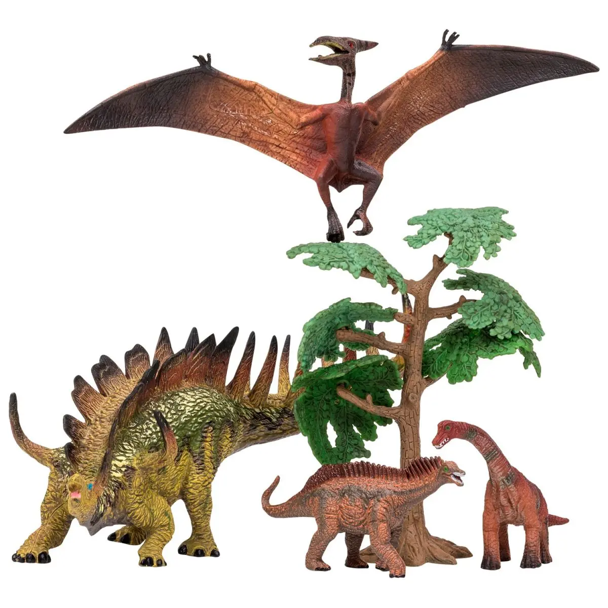 Набор фигурок "Мир динозавров" - фото