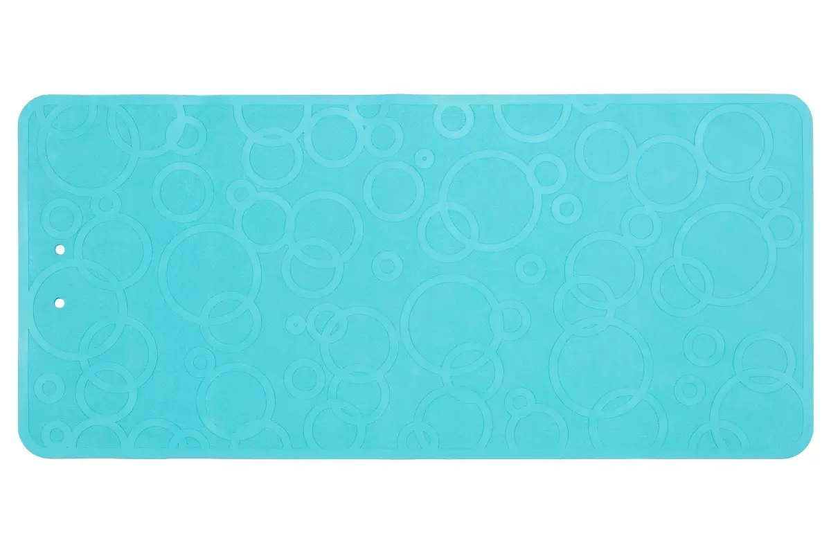 Антискользящий резиновый коврик для ванны 35x76 см - фото