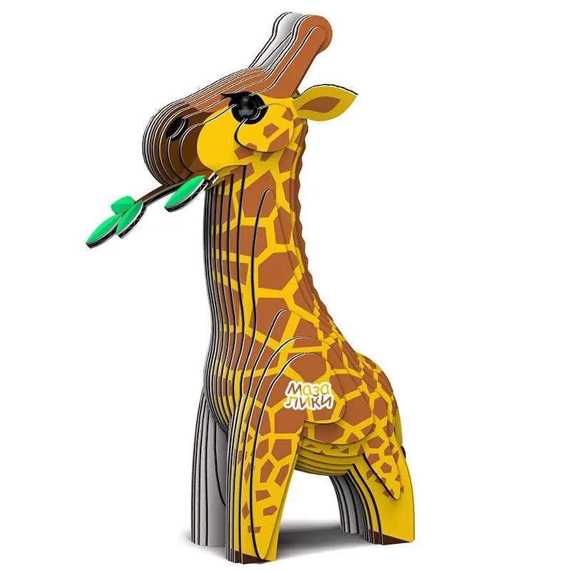 Сборная 3D игрушка "Жираф"