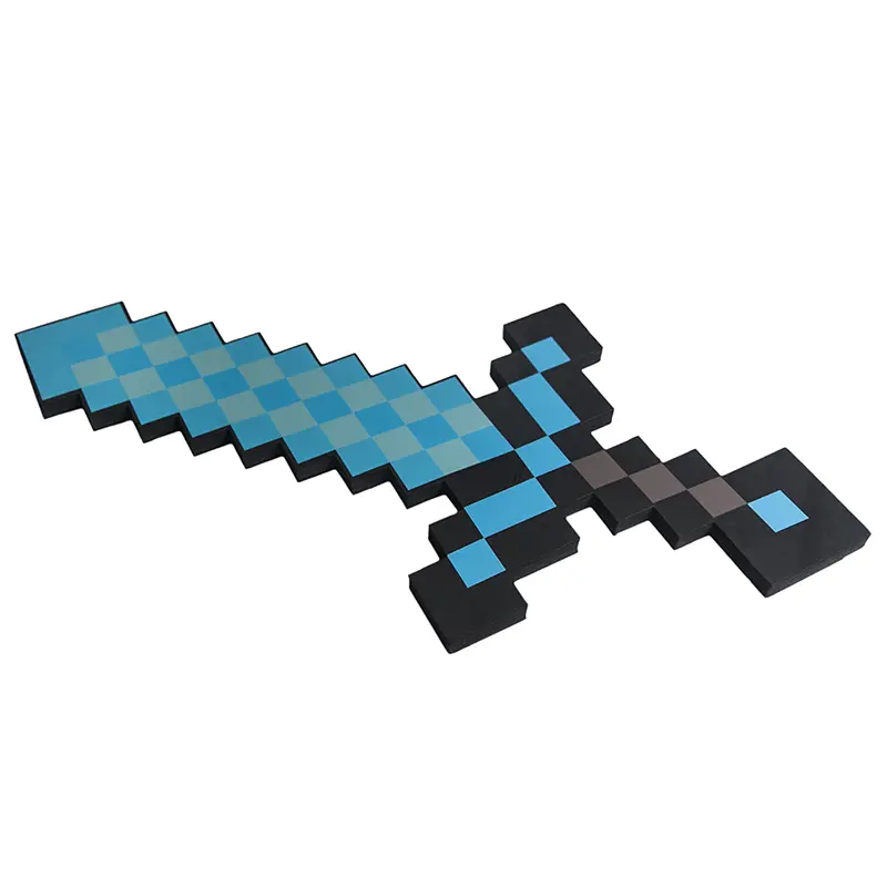 Minecraft 8Бит Меч Алмазный 60 см - фото