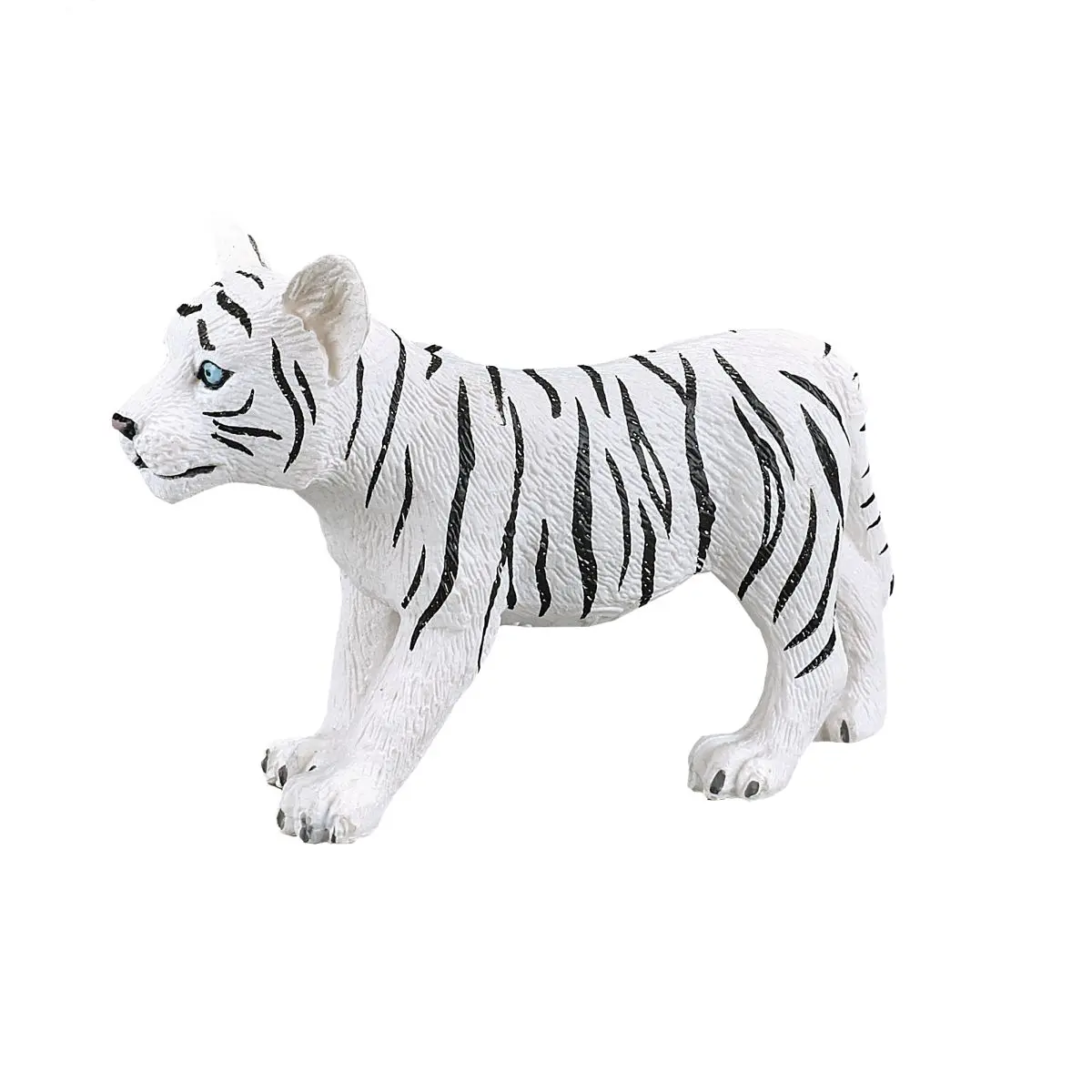 Белый тигренок - фото